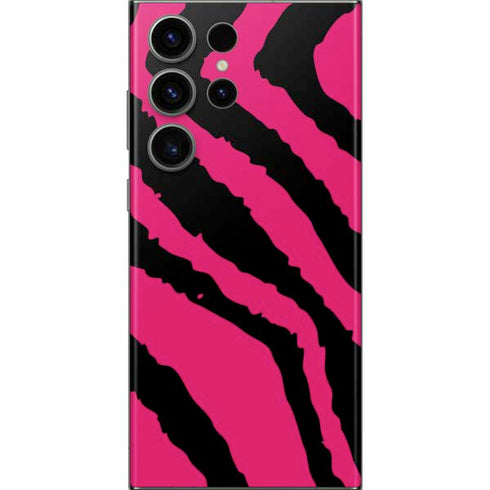 Retro Zebra Galaxy Skins